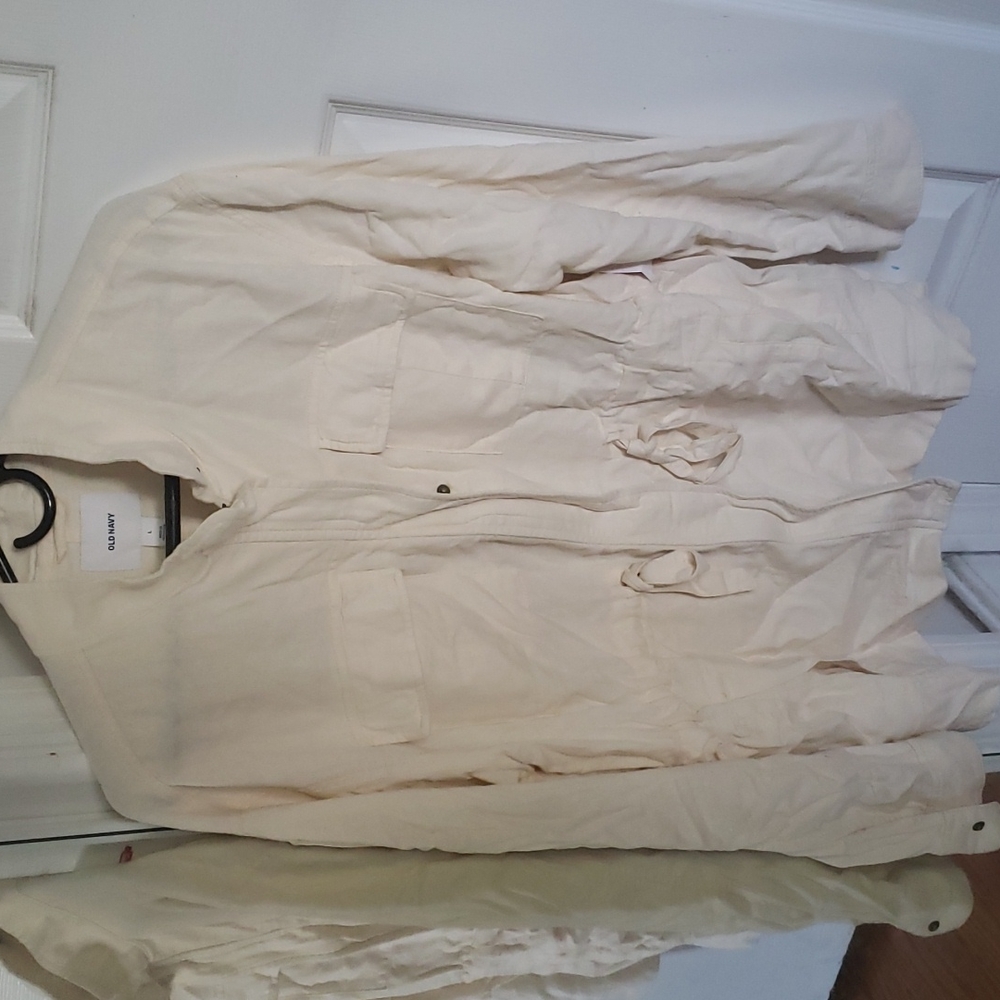 Light cream jacket